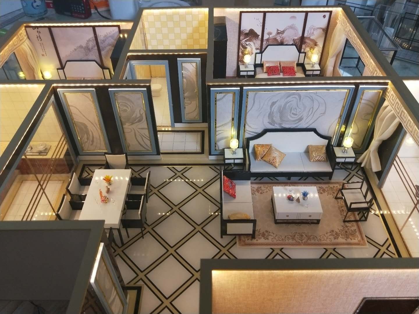 如何完美表達建筑模型的色彩效果